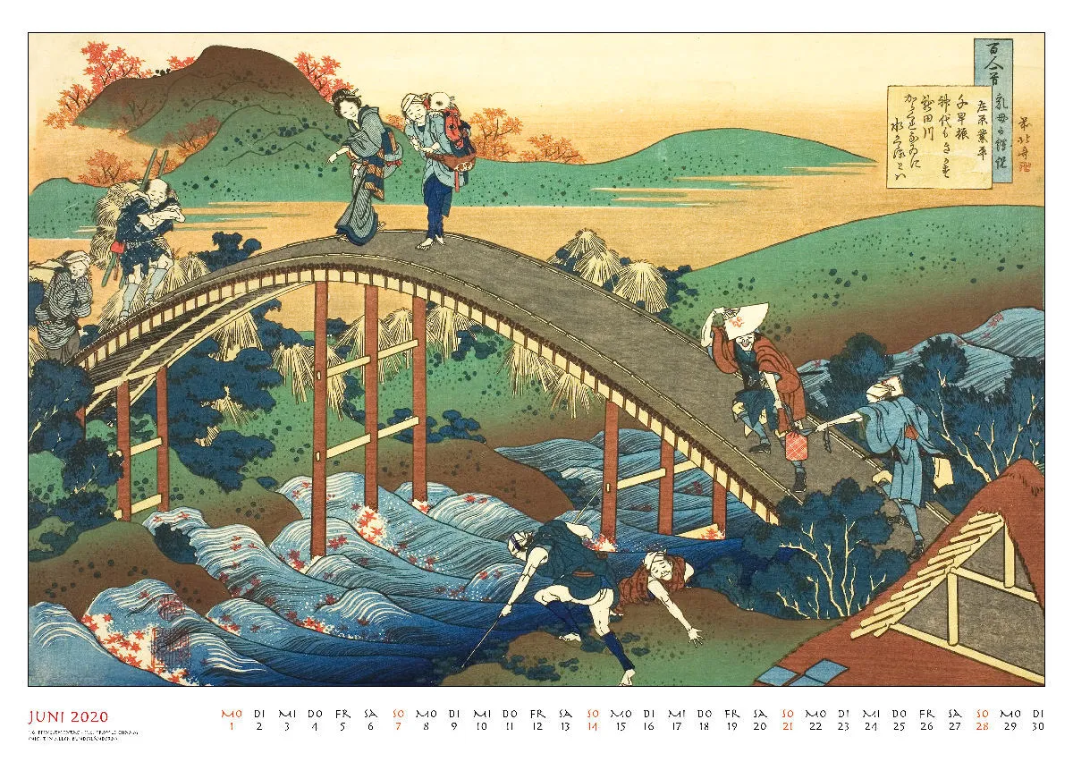 Katsushika Hokusai. Japanische Szenen aus der Edo-Zeit 2020