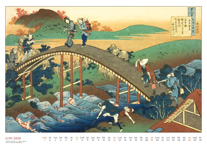 Katsushika Hokusai. Japanische Szenen aus der Edo-Zeit 2020