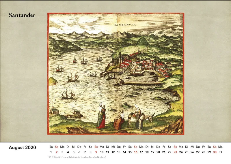 Hafenstädte in historischen Ansichten. Georg Braun und Frans Hogenberg, Civitates Orbis Terrarum. 2020