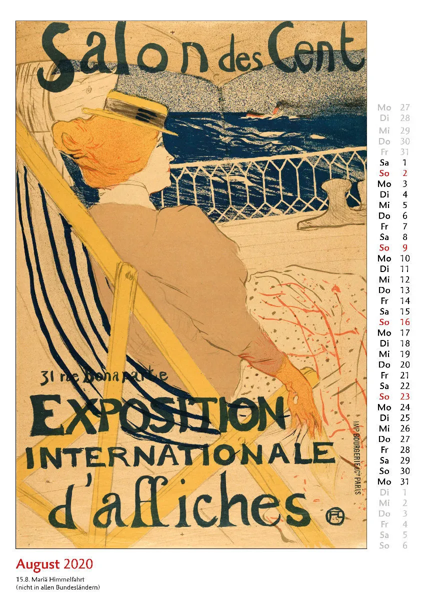 Die Plakatkunst des Henri de Toulouse-Lautrec. 2020