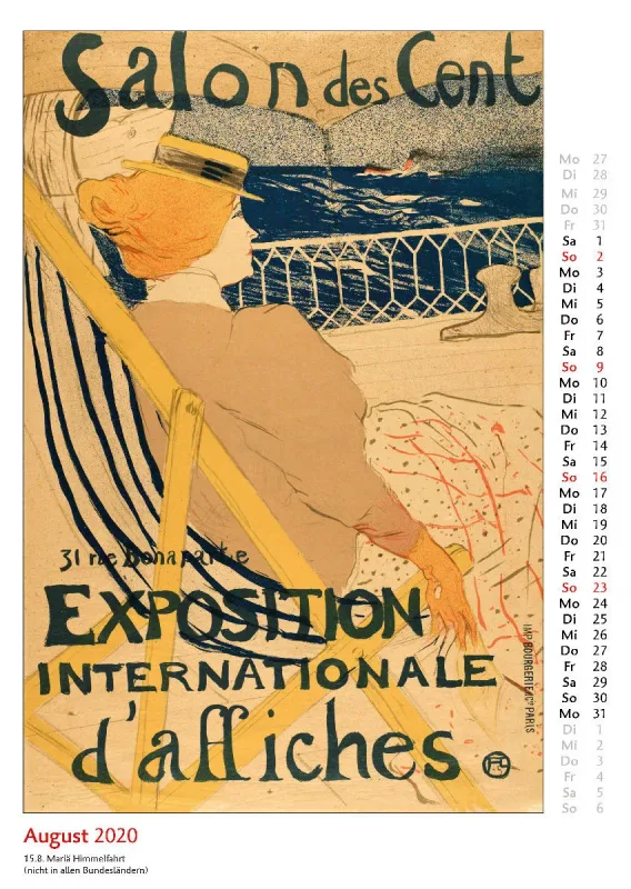 Die Plakatkunst des Henri de Toulouse-Lautrec. 2020
