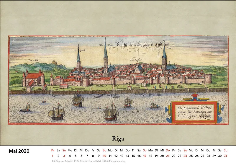 Hafenstädte in historischen Ansichten. Georg Braun und Frans Hogenberg, Civitates Orbis Terrarum. 2020