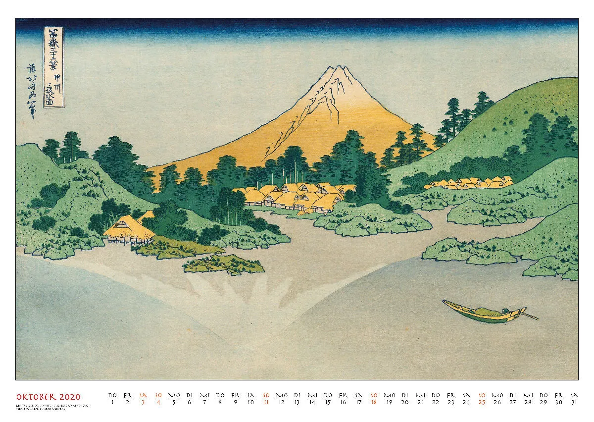 Katsushika Hokusai. Japanische Szenen aus der Edo-Zeit 2020