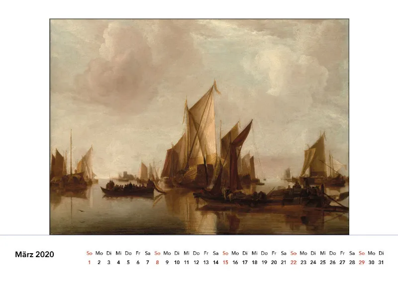 Das Schiff in der Kunst. 2020
