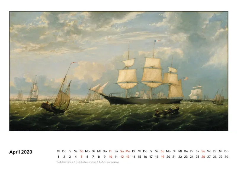 Das Schiff in der Kunst. 2020