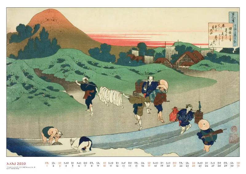 Katsushika Hokusai. Japanische Szenen aus der Edo-Zeit 2020