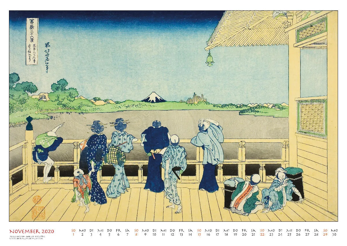 Katsushika Hokusai. Japanische Szenen aus der Edo-Zeit 2020