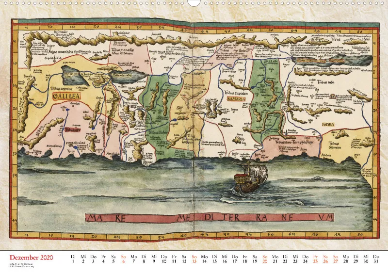 Die Welt nach Ptolemäus 2020. Historische Karten