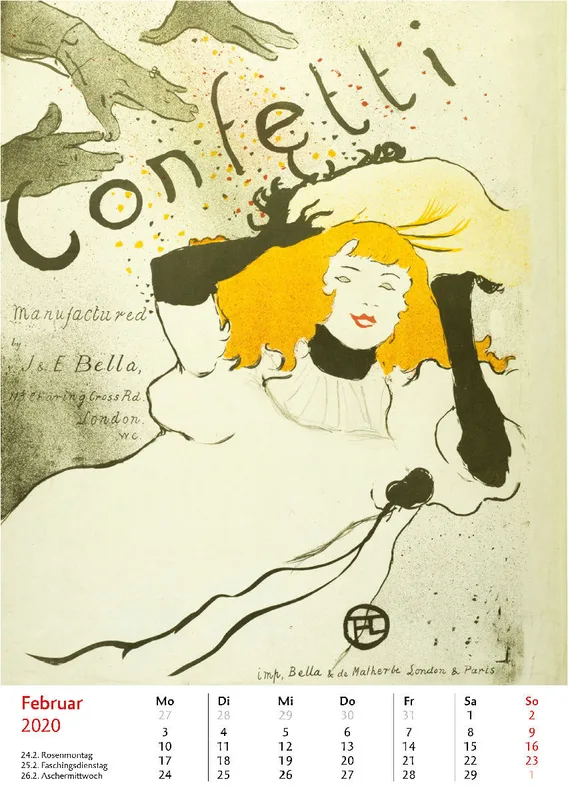 Die Plakatkunst des Henri de Toulouse-Lautrec. 2020