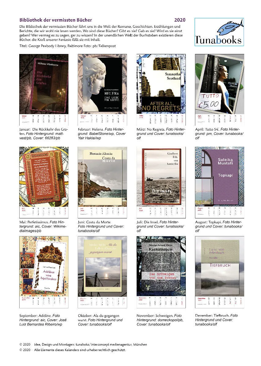 Bibliothek der vermissten Bücher. 2020
