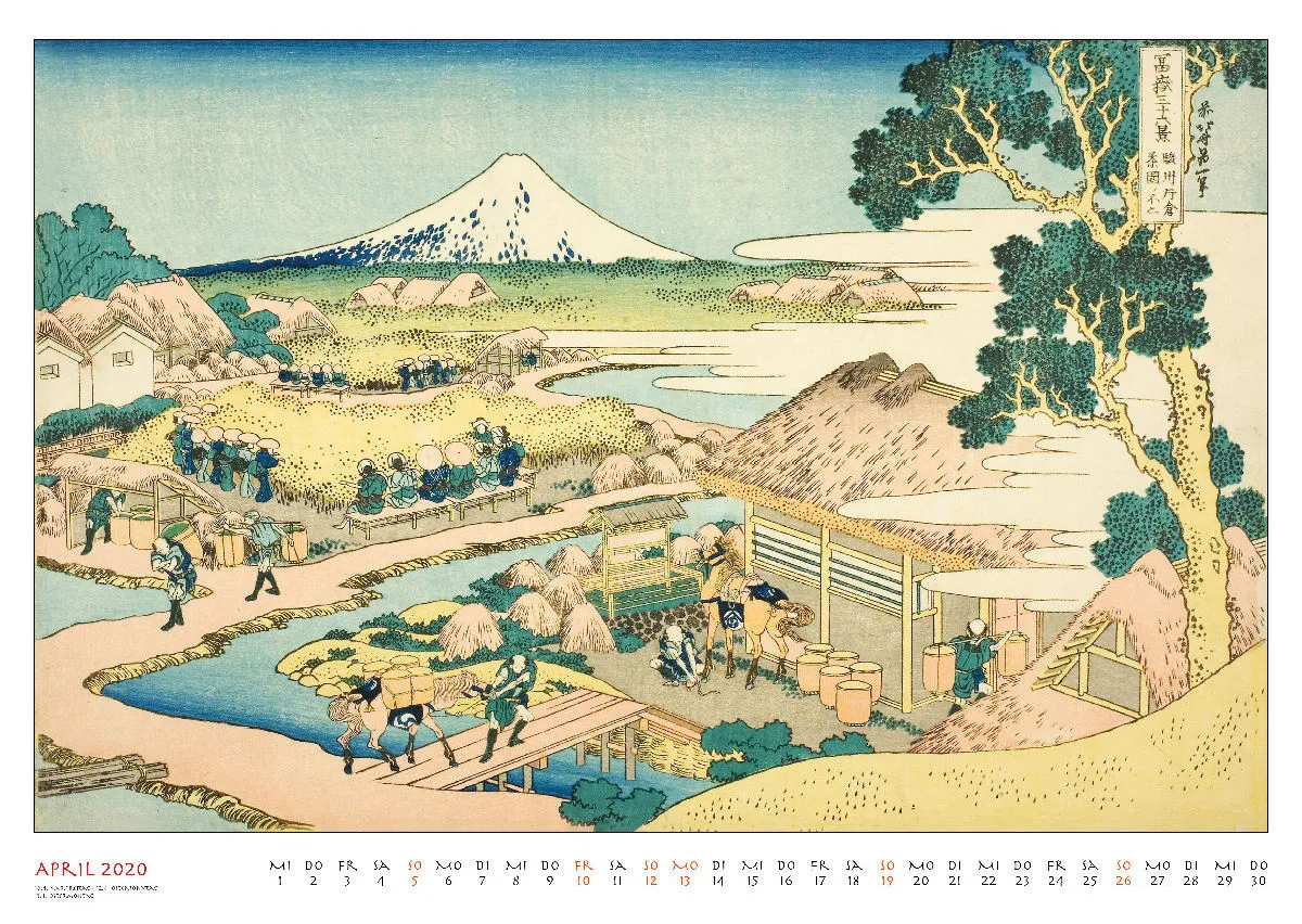 Katsushika Hokusai. Japanische Szenen aus der Edo-Zeit 2020