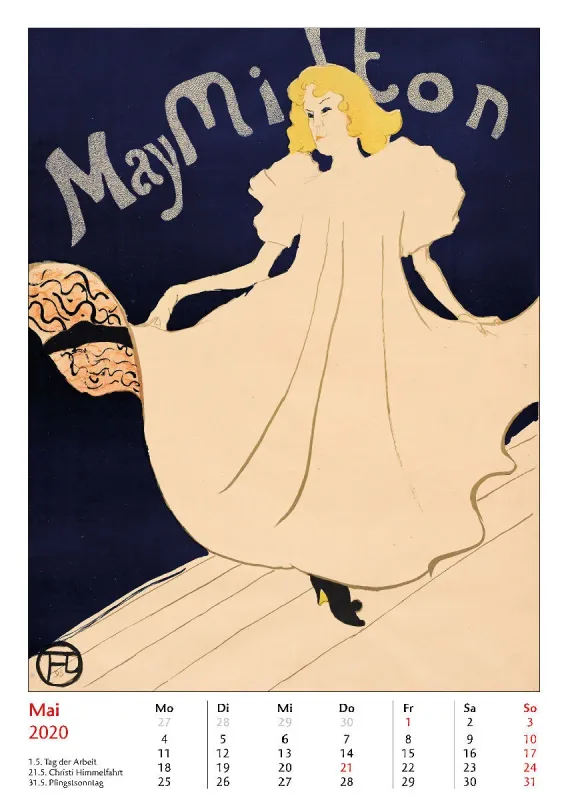 Die Plakatkunst des Henri de Toulouse-Lautrec. 2020