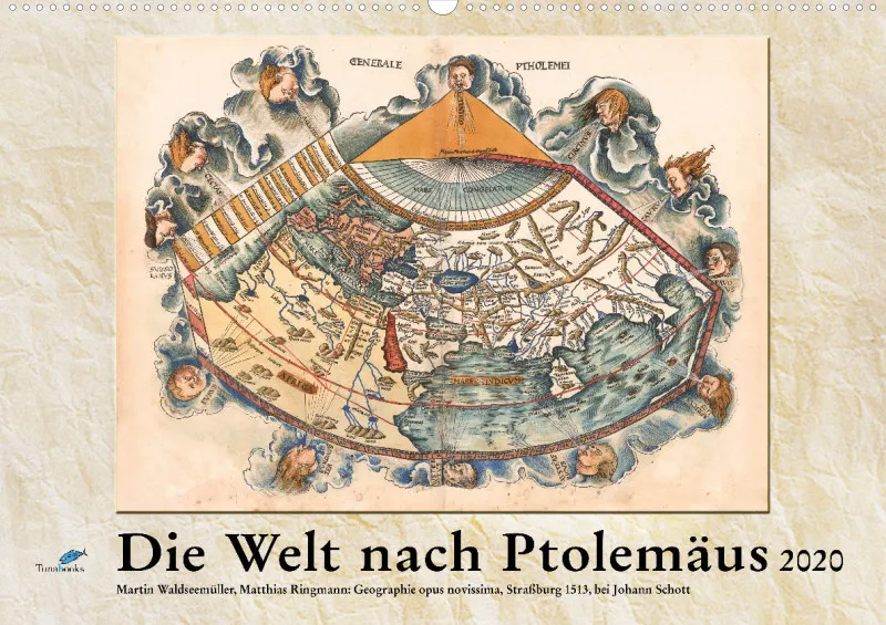 Die Welt nach Ptolemäus 2020. Historische Karten
