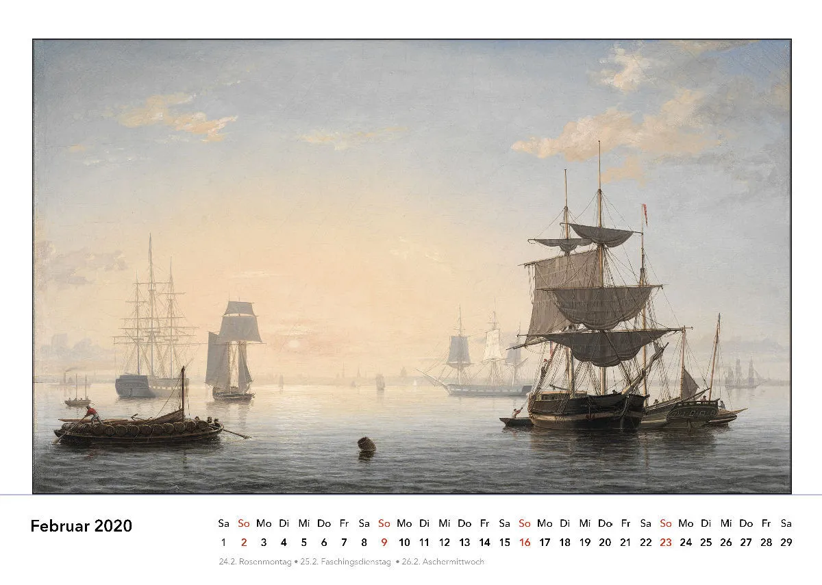 Das Schiff in der Kunst. 2020