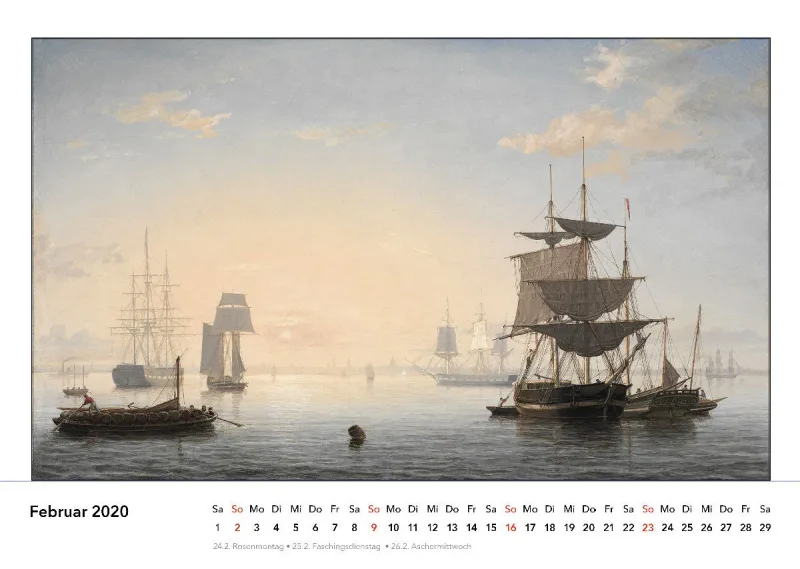 Das Schiff in der Kunst. 2020