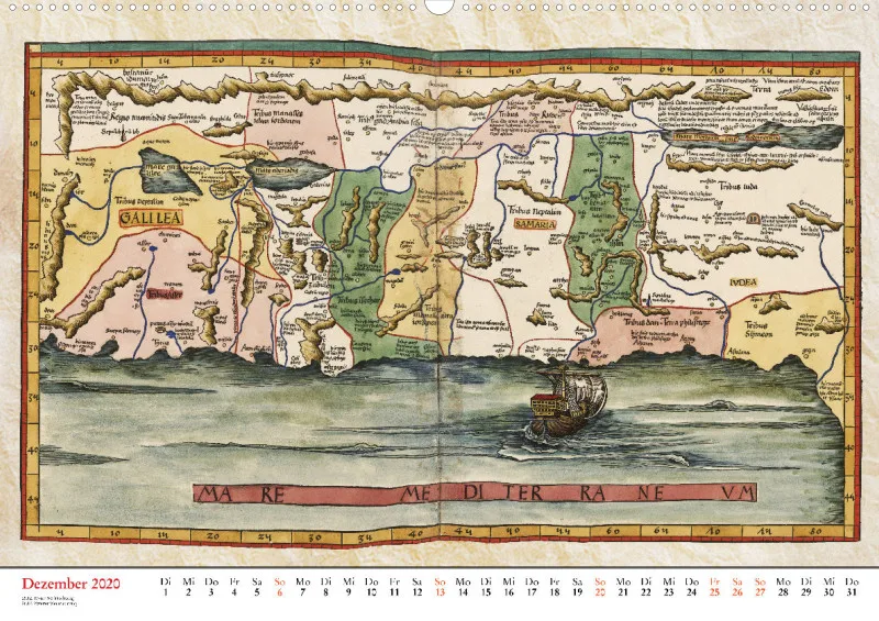 Die Welt nach Ptolemäus 2020. Historische Karten