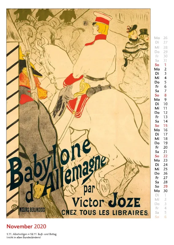 Die Plakatkunst des Henri de Toulouse-Lautrec. 2020