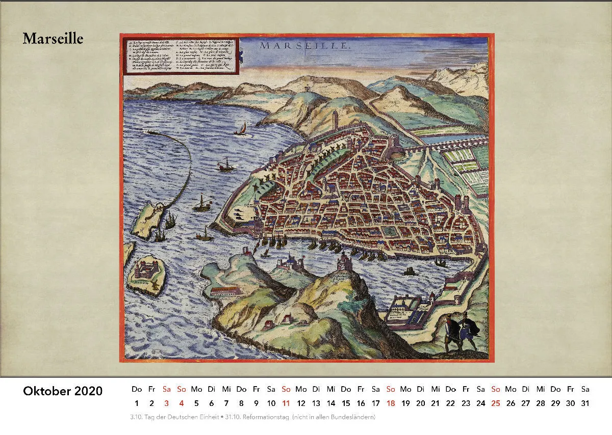 Hafenstädte in historischen Ansichten. Georg Braun und Frans Hogenberg, Civitates Orbis Terrarum. 2020