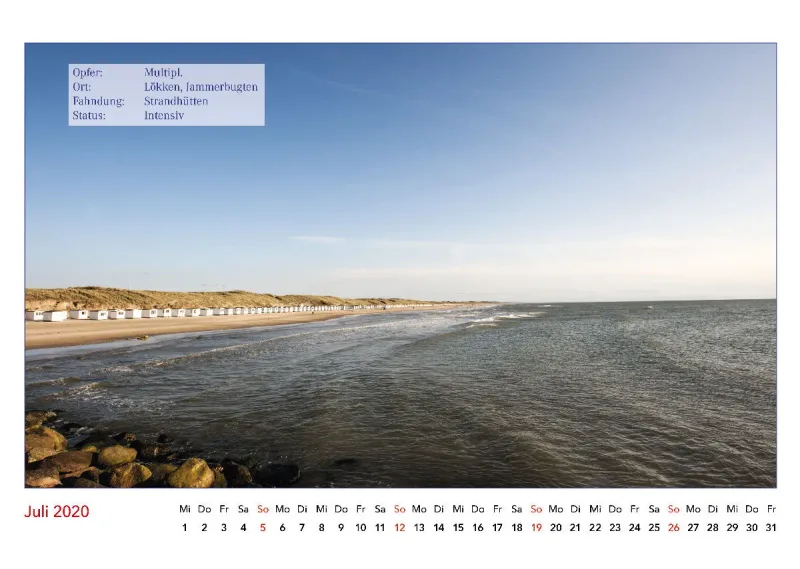 Es geschah am Wasser. Kalender der nicht verübten Verbrechen. 2020