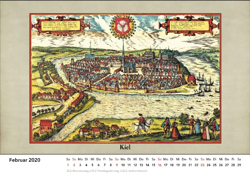 Hafenstädte in historischen Ansichten. Georg Braun und Frans Hogenberg, Civitates Orbis Terrarum. 2020