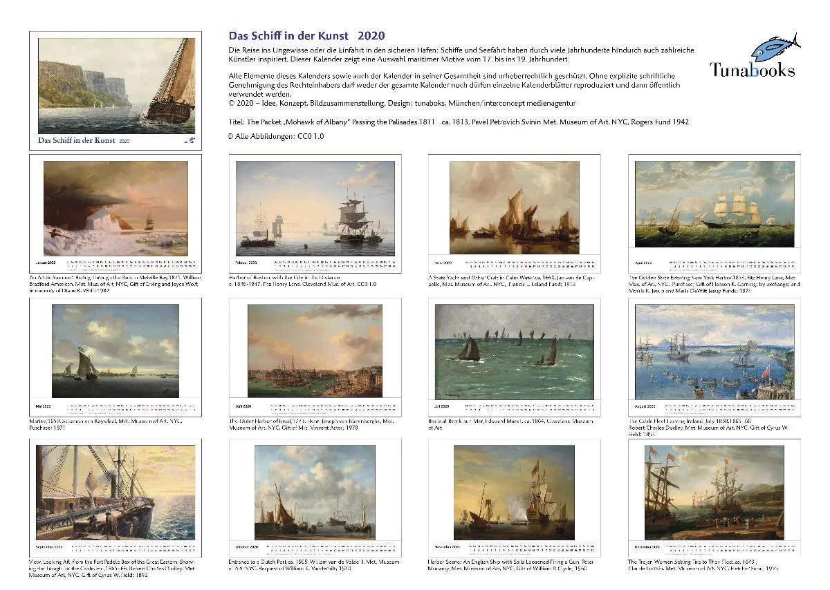 Das Schiff in der Kunst. 2020