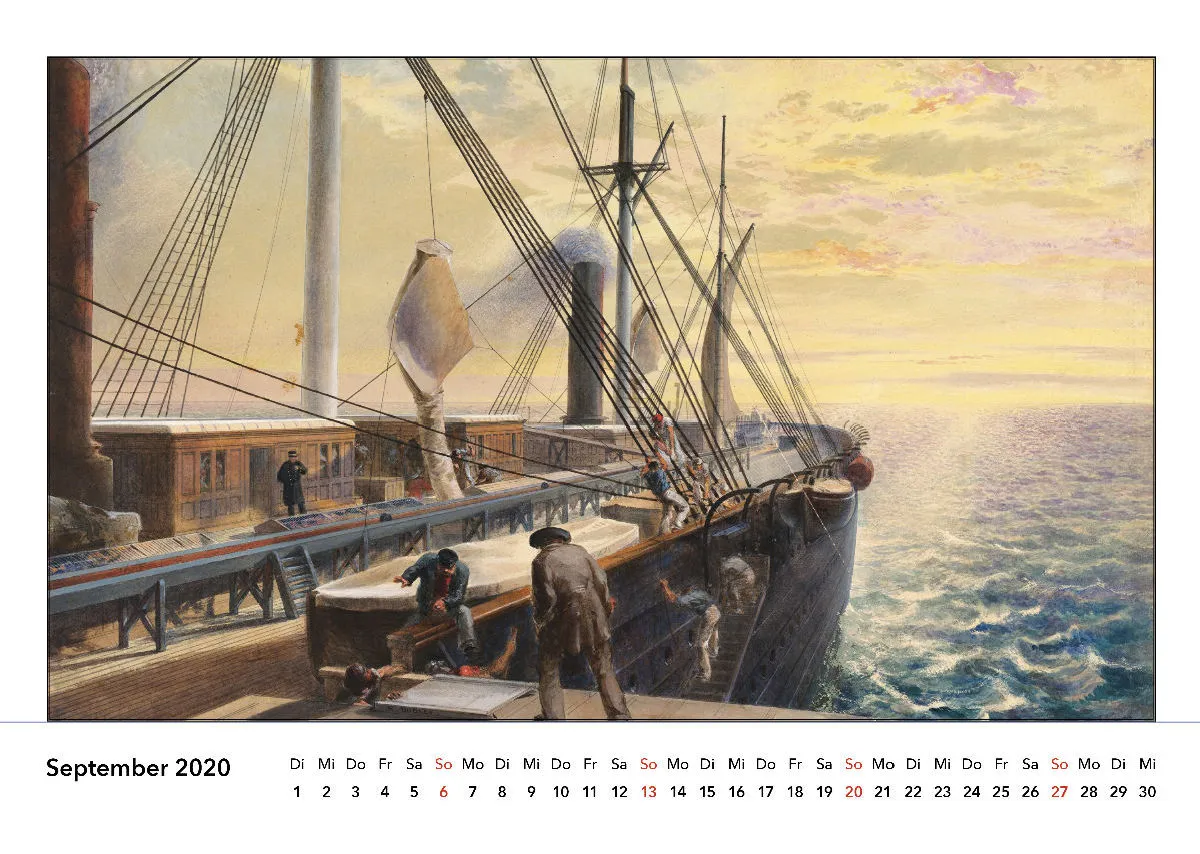 Das Schiff in der Kunst. 2020