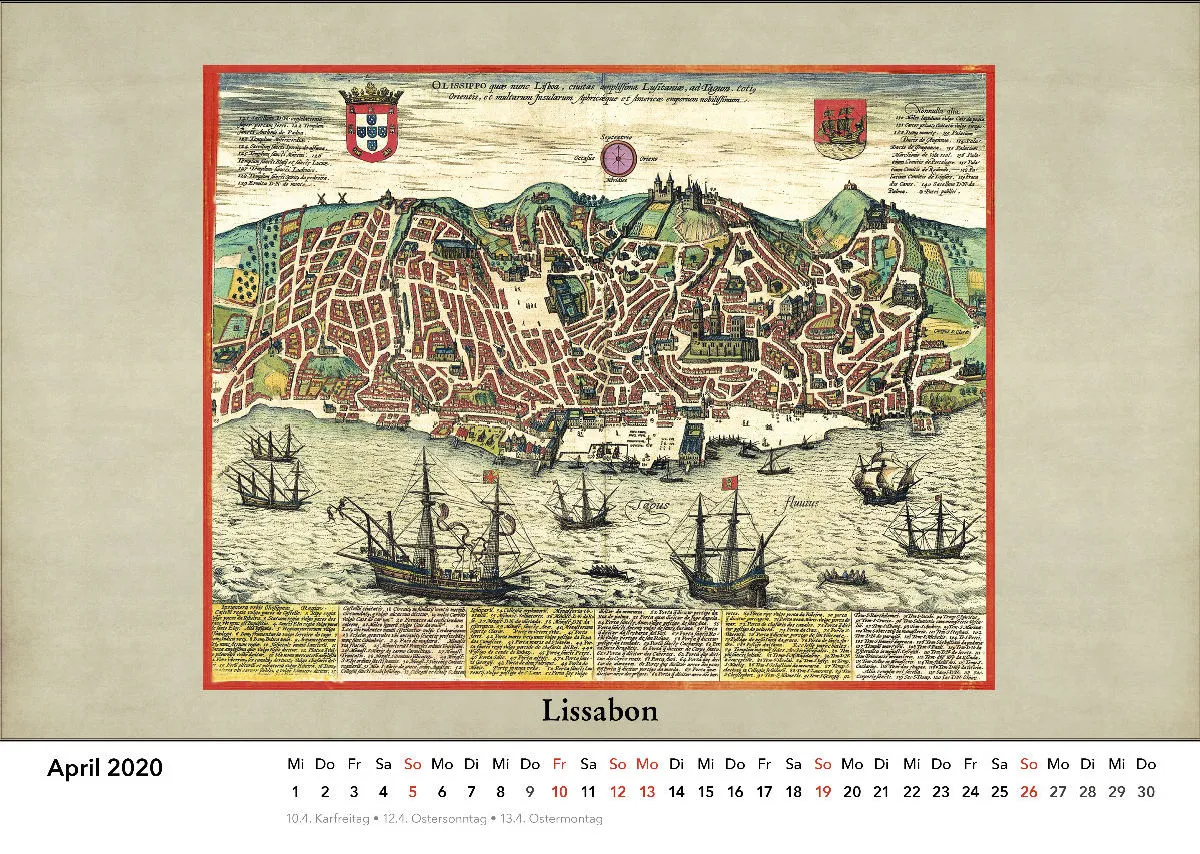 Hafenstädte in historischen Ansichten. Georg Braun und Frans Hogenberg, Civitates Orbis Terrarum. 2020