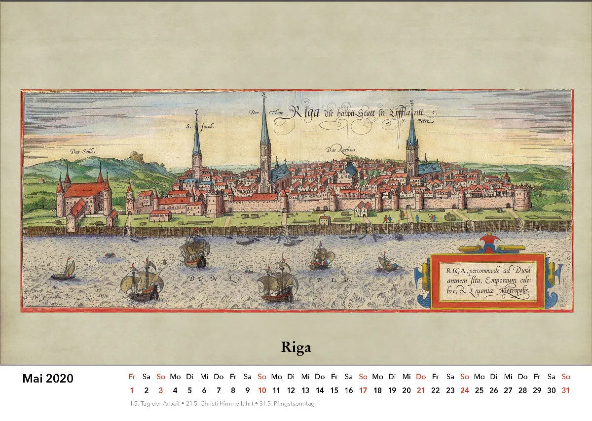 Hafenstädte in historischen Ansichten. Georg Braun und Frans Hogenberg, Civitates Orbis Terrarum. 2020
