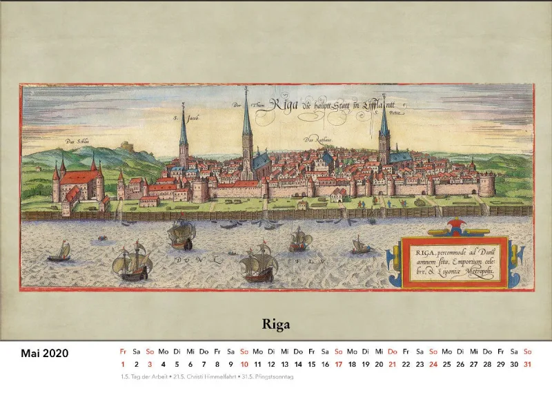 Hafenstädte in historischen Ansichten. Georg Braun und Frans Hogenberg, Civitates Orbis Terrarum. 2020