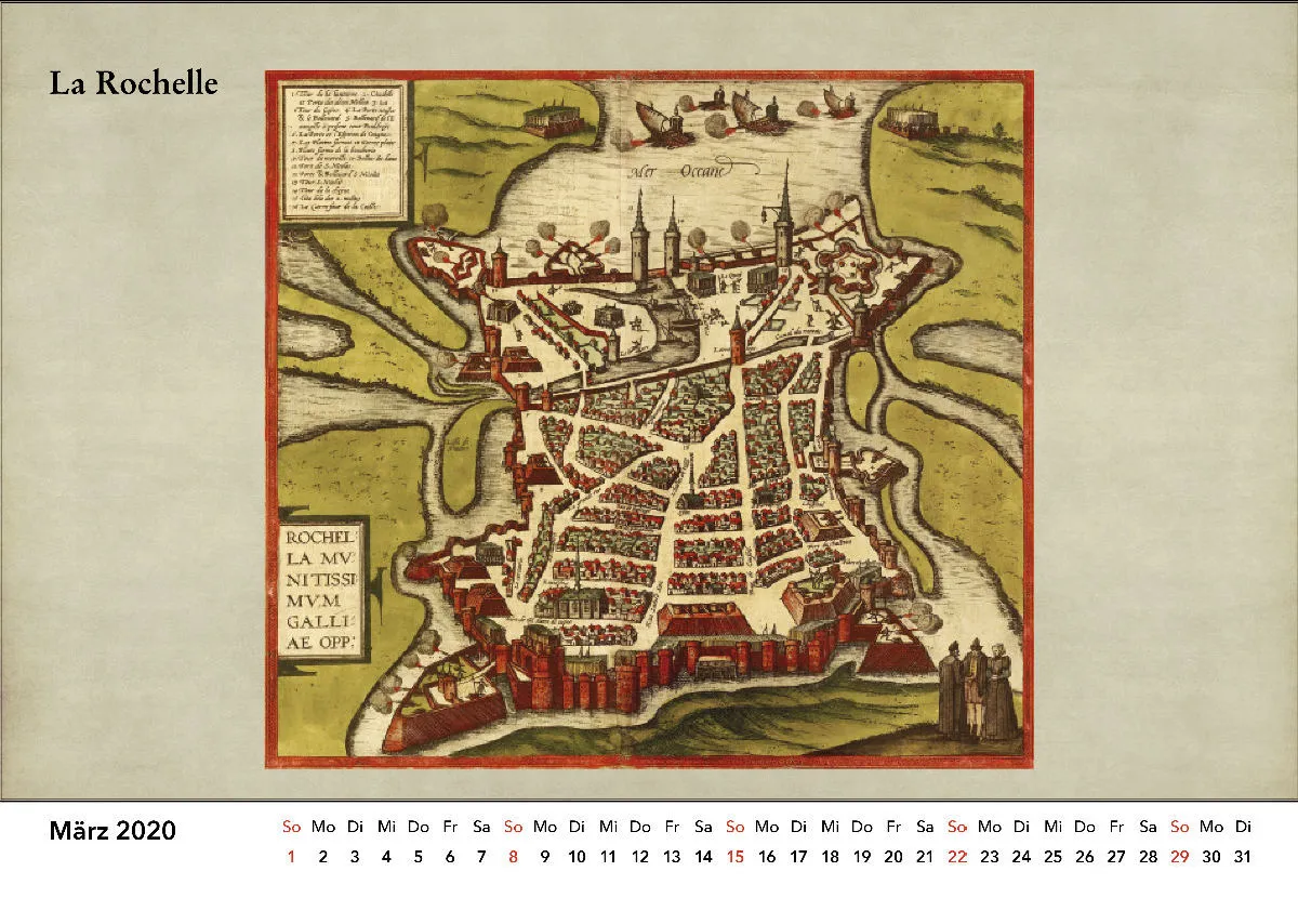 Hafenstädte in historischen Ansichten. Georg Braun und Frans Hogenberg, Civitates Orbis Terrarum. 2020