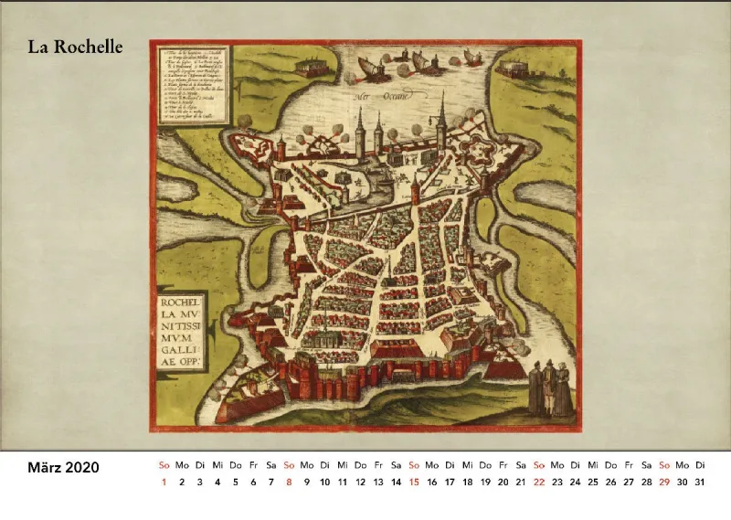 Hafenstädte in historischen Ansichten. Georg Braun und Frans Hogenberg, Civitates Orbis Terrarum. 2020