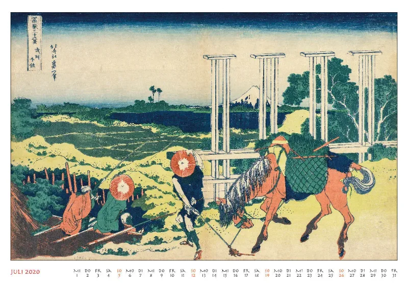 Katsushika Hokusai. Japanische Szenen aus der Edo-Zeit 2020