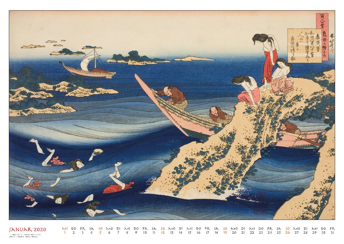 Katsushika Hokusai. Japanische Szenen aus der Edo-Zeit 2020