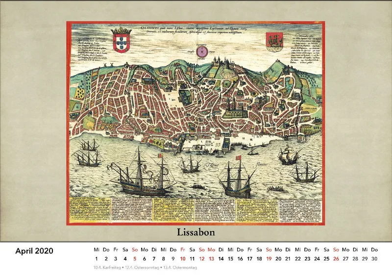 Hafenstädte in historischen Ansichten. Georg Braun und Frans Hogenberg, Civitates Orbis Terrarum. 2020