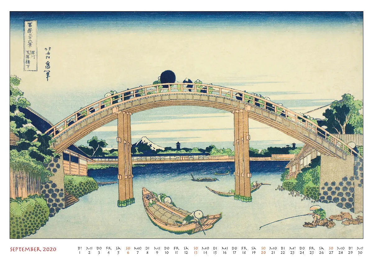 Katsushika Hokusai. Japanische Szenen aus der Edo-Zeit 2020