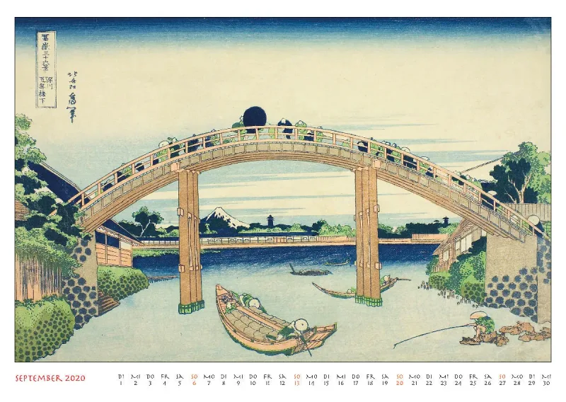Katsushika Hokusai. Japanische Szenen aus der Edo-Zeit 2020