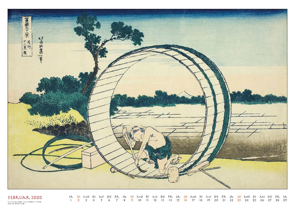 Katsushika Hokusai. Japanische Szenen aus der Edo-Zeit 2020