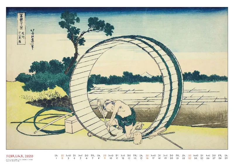 Katsushika Hokusai. Japanische Szenen aus der Edo-Zeit 2020