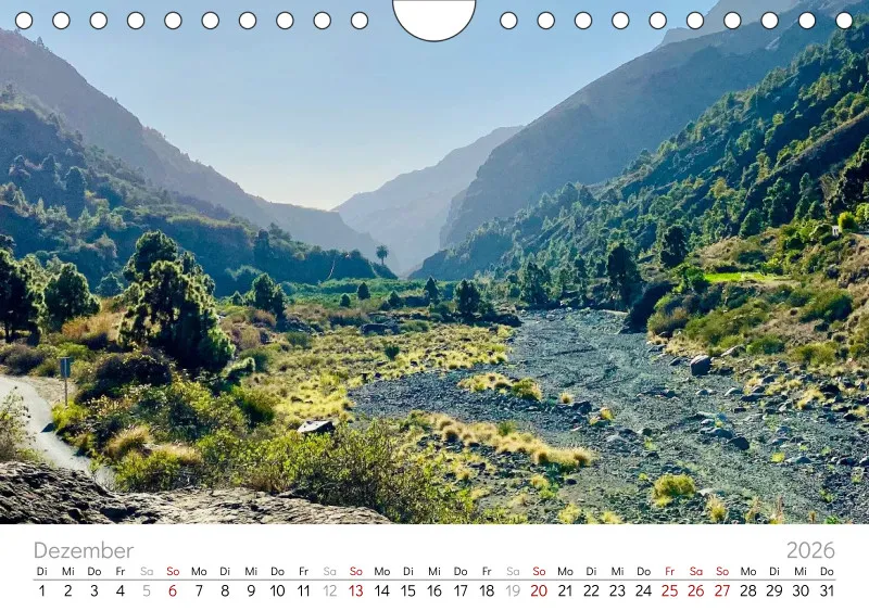 La Palma Wandkalender