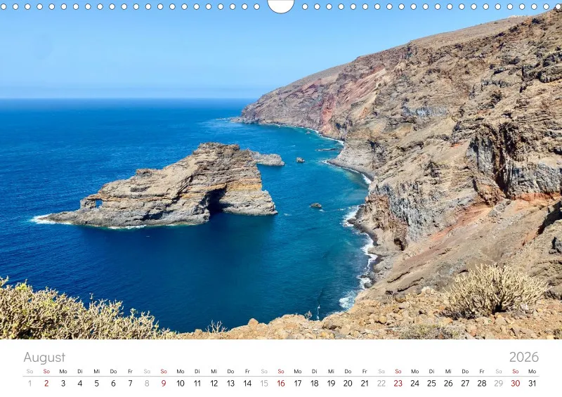 La Palma Wandkalender