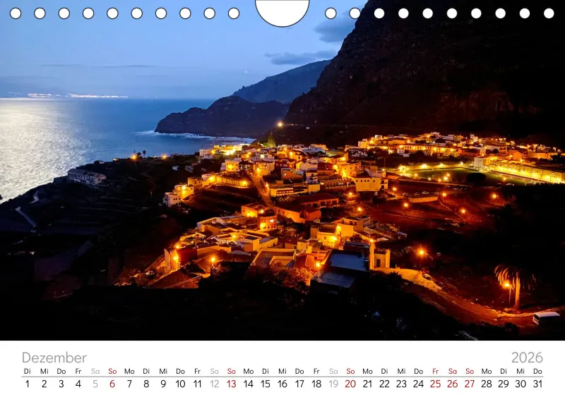 La Gomera Wandkalender