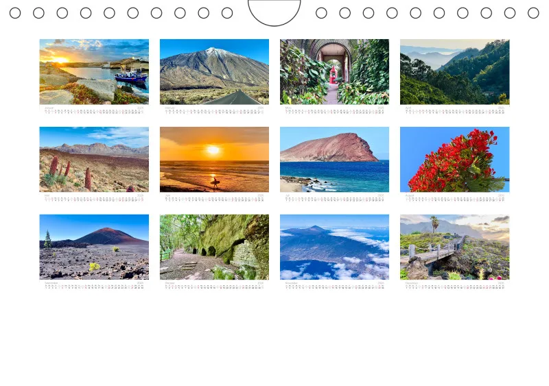Teneriffa Wandkalender