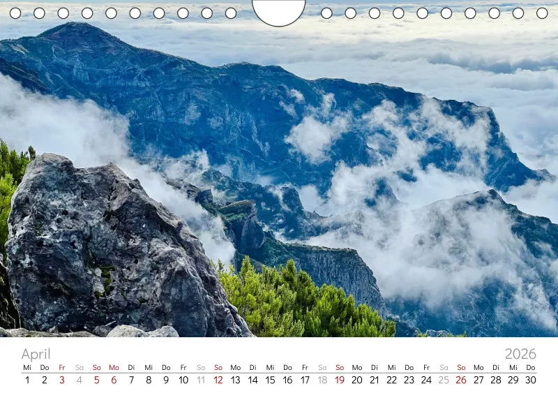 Madeira Wandkalender
