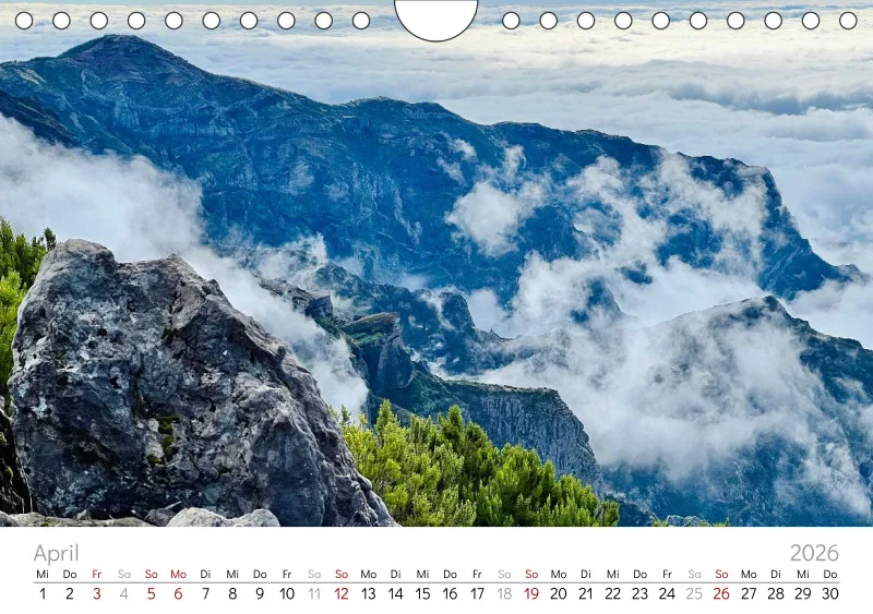 Madeira Wandkalender