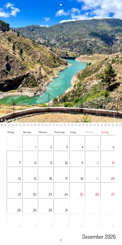 Gran Canaria Klappkalender