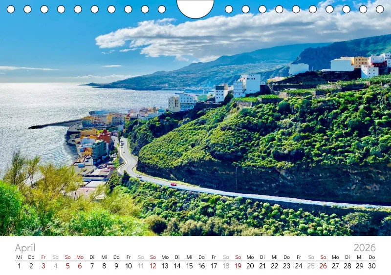 La Palma Wandkalender