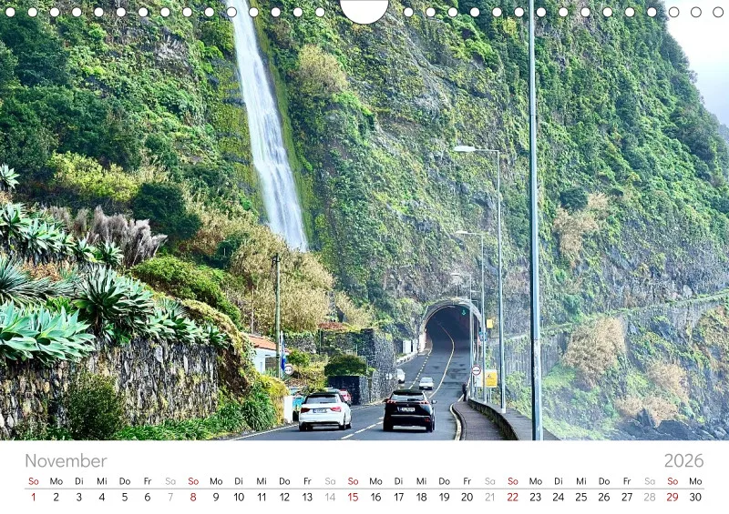 Madeira Wandkalender
