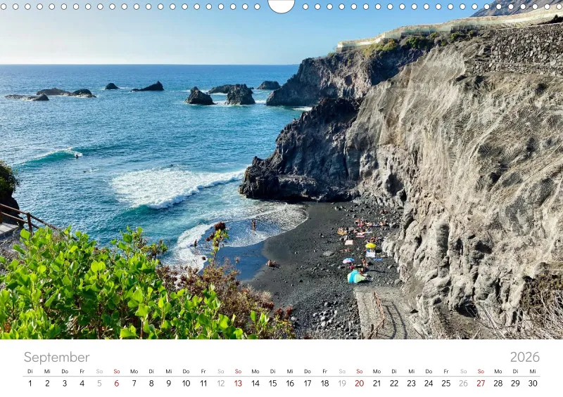 La Palma Wandkalender