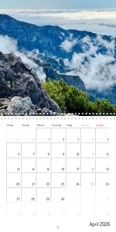 Madeira Klappkalender