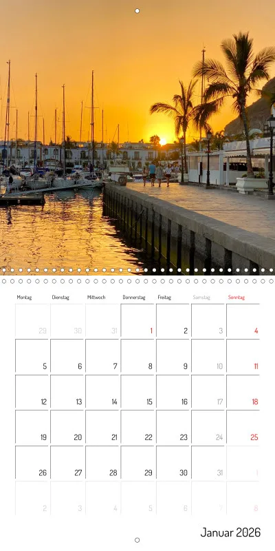 Gran Canaria Klappkalender
